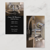 Carte de visite de scientifique (Devant / Derrière)