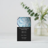 Carte de visite de scientifique (Debout devant)