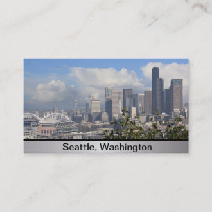 Carte de visite de Seattle Washington
