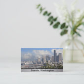 Carte de visite de Seattle Washington (Debout devant)