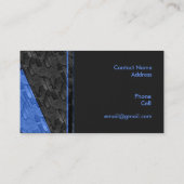 Carte de visite de sécurité (Dos)