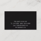 Carte de visite de sécurité (Dos)