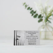 Carte de visite de sécurité de la maison modifiabl (Debout devant)