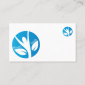 Carte de visite de sensibilisation à la santé ment (Dos)