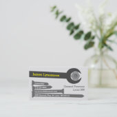 Carte de visite de serrurier (Debout devant)