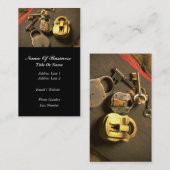 Carte de visite de serrurier (Devant / Derrière)