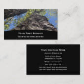 Carte de visite de service d'arborescence (Devant / Derrière)