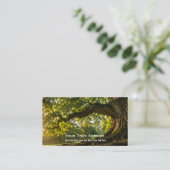 Carte de visite de service d'arbre (Debout devant)