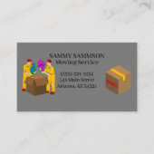 Carte de visite de service de déplacement (Devant)