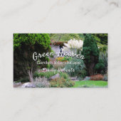 Carte de visite de service de jardinage | Professi (Devant)
