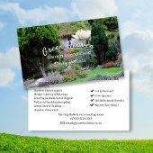 Carte de visite de service de jardinage | Professi