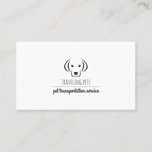 Carte de visite de service de livraison de familie (Devant)