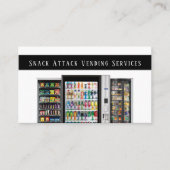 Carte de visite de service de machine de vente pro (Devant)