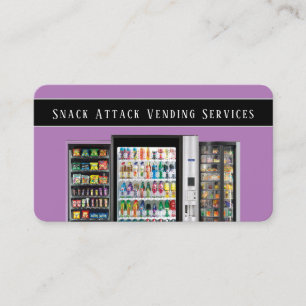 Carte de visite de service de machine de vente pro