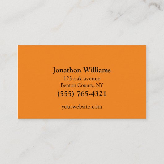 Carte de visite de service de machine de vente pro (Dos)