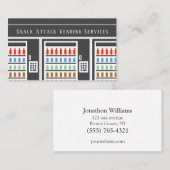 Carte de visite de service de machine de vente pro (Devant / Derrière)