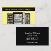 Carte de visite de service de machine de vente pro (Devant / Derrière)