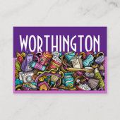 Carte de visite de service de nettoyage (Devant)