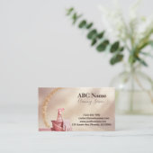 Carte de visite de service de nettoyage de maison (Debout devant)