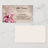 Carte de visite de service de nettoyage de maison (Devant / Derrière)