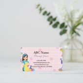 Carte de visite de service de nettoyage de maison (Debout devant)