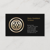 Carte de visite de service de pneus auto Icon (Devant)