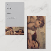 Carte de visite de service de triage (Devant / Derrière)