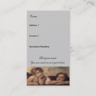 Carte de visite de service de triage