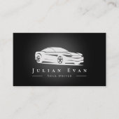 Carte de visite de service de voiture pour chauffe (Devant)