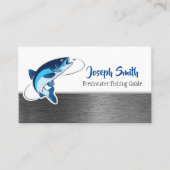 Carte de visite de service du guide de pêche profe (Devant)