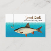 Carte de visite de service du guide de pêche profe (Devant)