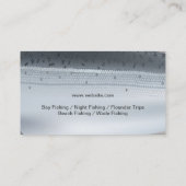 Carte de visite de service du guide de pêche profe (Dos)