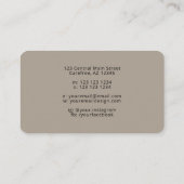 Carte de visite de service Plante Boutique (Dos)