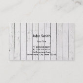 Carte de visite de service professionnel de lawn (Dos)