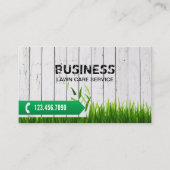 Carte de visite de service professionnel de lawn (Devant)