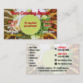Carte de visite de service Taco (Devant / Derrière)