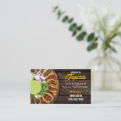 Carte de visite de service Taco (Debout devant)