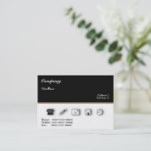 Carte de visite de services aux entreprises (Debout devant)