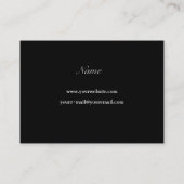 Carte de visite de services aux entreprises (Dos)