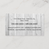 Carte de visite de services de bricolage (Dos)