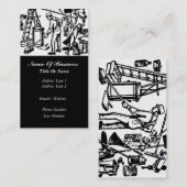 Carte de visite de services de conciergerie (Devant / Derrière)