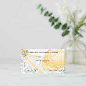 Carte de visite de services de construction d'arch (Debout devant)