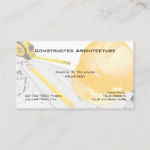 Carte de visite de services de construction d'arch (Devant)