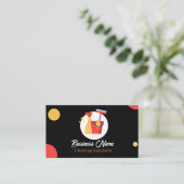 Carte de visite de services de nettoyage de maison (Debout devant)
