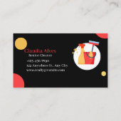Carte de visite de services de nettoyage de maison (Dos)