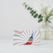 Carte de visite de services de peinture (Debout devant)