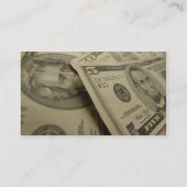 Carte de visite de services financiers (Dos)