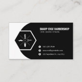 Carte de visite de Sharp Edge Barbershop (Devant)