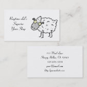 Carte de visite de Sheepy (Devant / Derrière)