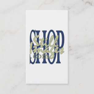 carte de visite de ShopStillImages.com